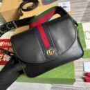 Gucci Ophidia Mini GG Shoulder Black Leather 722117