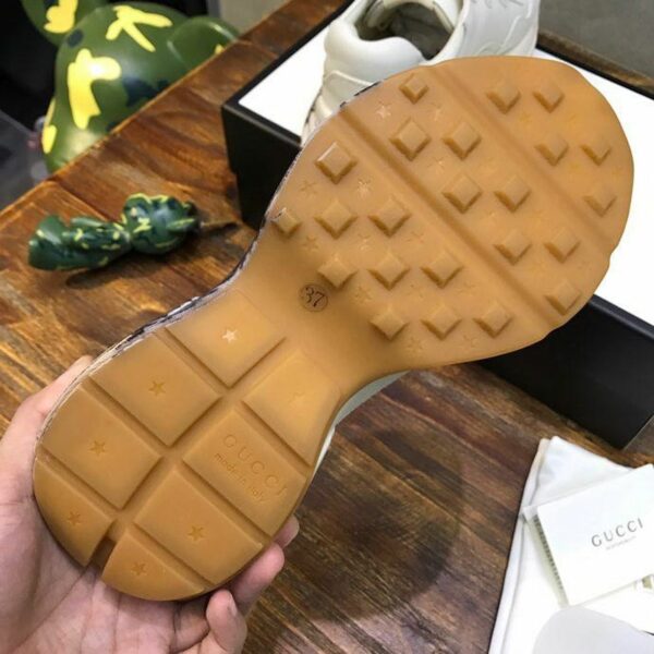Gucci Panther Rhyton Dad Sneakers 619896Spring/Summer 2020 Collection, White Women Shoes - Image 9