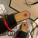 Gucci Peyton MulesSpring/Summer Collection Black Women Shoes