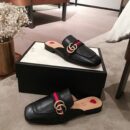 Gucci Peyton MulesSpring/Summer Collection Black Women Shoes