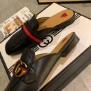 Gucci Peyton MulesSpring/Summer Collection Black Women Shoes