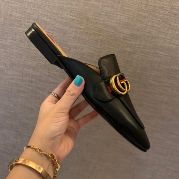 Gucci Peyton MulesSpring/Summer Collection Black Women Shoes - Image 10