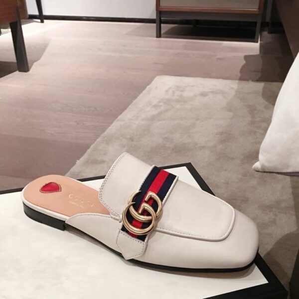 Gucci Peyton MulesSpring/Summer Collection White Women Shoes