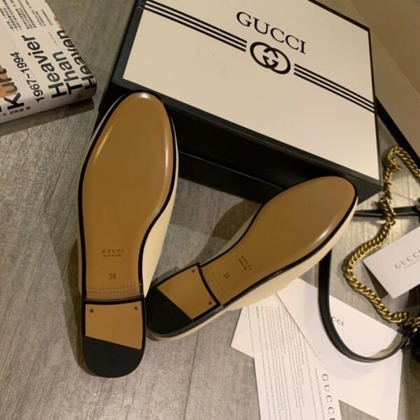 Gucci Princetown MulesSpring/Summer Collection White Women Shoes - Image 5