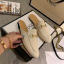 Gucci Princetown MulesSpring/Summer Collection White Women Shoes