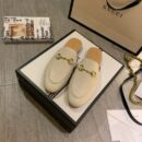 Gucci Princetown MulesSpring/Summer Collection White Women Shoes