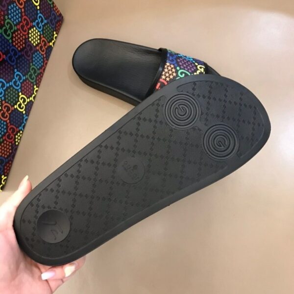 Gucci Psychedelic Butterfly Slide Sandals Spring/Summer 2020 Collection, Black Women Shoes - Image 7