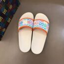 Gucci Psychedelic Butterfly Slide Sandals Spring/Summer 2020 Collection, White Women Shoes