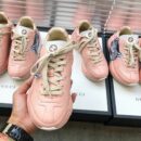 Gucci Rhyton Cat Unisex Dad SneakersSpring/Summer Collection Light Pink Women Shoes