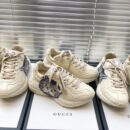 Gucci Rhyton Cat Unisex Dad SneakersSpring/Summer Collection Off White Women Shoes