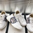 Gucci Rhyton Cat Unisex Dad SneakersSpring/Summer Collection White Women Shoes