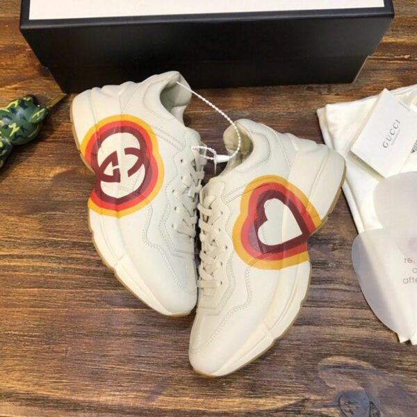 Gucci Rhyton Dad Sneakers ??548639Spring/Summer 2020 Collection, White Women Shoes - Image 3