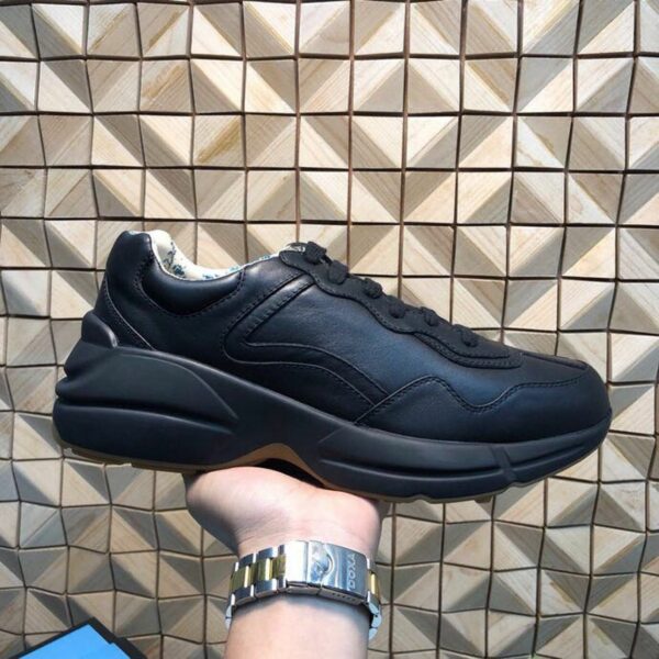 Gucci Rhyton Dad Sneakers ??550046Spring/Summer 2019 Collection, Black Women Shoes - Image 10