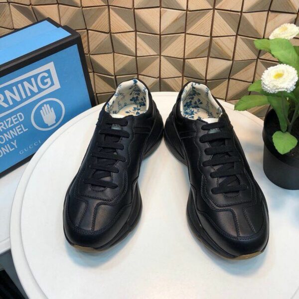 Gucci Rhyton Dad Sneakers ??550046Spring/Summer 2019 Collection, Black Women Shoes - Image 2