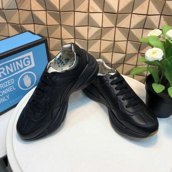 Gucci Rhyton Dad Sneakers ??550046Spring/Summer 2019 Collection, Black Women Shoes - Image 6