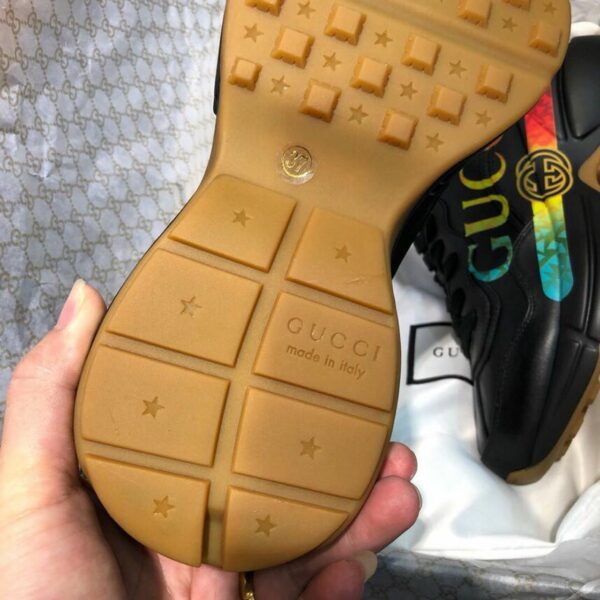 Gucci Rhyton Dad Sneakers ??552851Spring/Summer 2019 Collection, Black Women Shoes - Image 6