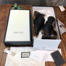 Gucci Rhyton Dad Transparent Sole SneakersSpring/Summer Collection Black Women Shoes