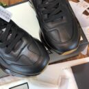 Gucci Rhyton Dad Transparent Sole SneakersSpring/Summer Collection Black Women Shoes
