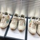 Gucci Rhyton Glitter Logo Unisex Dad SneakersSpring/Summer Collection Off White/Multicolor Women Shoes
