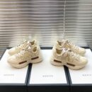 Gucci Rhyton Gucci Logo Unisex Dad SneakersSpring/Summer Collection Off White Women Shoes
