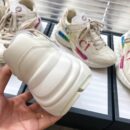 Gucci Rhyton Gucci Logo Unisex Dad SneakersSpring/Summer Collection Off White Women Shoes