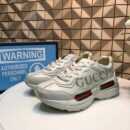 Gucci Rhyton Logo Dad Sneakers 528892Spring/Summer 2019 Collection, White Women Shoes