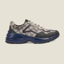 Gucci Rhyton Men's Sneaker Beige And Blue Size 7 - 11.5 US