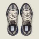 Gucci Rhyton Men's Sneaker Beige And Blue Size 7 - 11.5 US