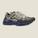 Gucci Rhyton Men's Sneaker Beige And Blue Size 7 - 11.5 US