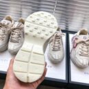 Gucci Rhyton Open Lips Unisex Dad SneakersSpring/Summer Collection Off White/Red Women Shoes