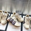 Gucci Rhyton Panther Unisex Dad Sneakers ??524991Spring/Summer 2019 Collection, Off White/Black Women Shoes