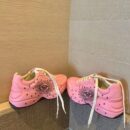 Gucci Rhyton Sneakers with Eye 576963Spring/Summer 2019 Collection, Pink Women Shoes