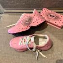Gucci Rhyton Sneakers with Eye 576963Spring/Summer 2019 Collection, Pink Women Shoes