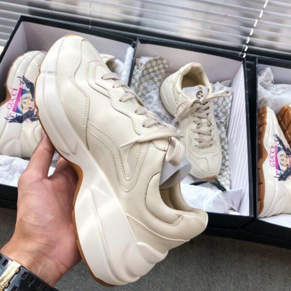 Gucci Rhyton Unicorn Unisex Dad Sneakers ??524991Spring/Summer 2019 Collection, Off White Women Shoes - Image 6