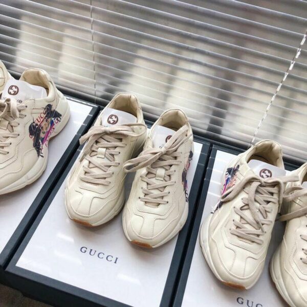 Gucci Rhyton Unicorn Unisex Dad Sneakers ??524991Spring/Summer 2019 Collection, Off White Women Shoes - Image 3
