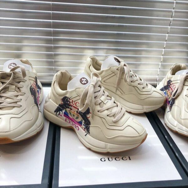 Gucci Rhyton Unicorn Unisex Dad Sneakers ??524991Spring/Summer 2019 Collection, Off White Women Shoes - Image 2