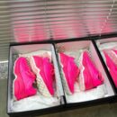 Gucci Rhyton Unisex Dad Sneakers ??524991Spring/Summer 2019 Collection, Neon Pink Women Shoes