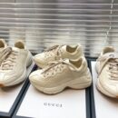 Gucci Rhyton Unisex Dad Sneakers 524991Spring/Summer 2019 Collection, White Women Shoes