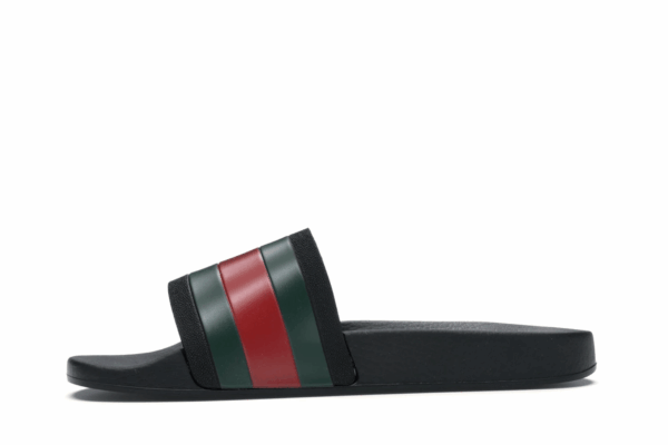 Gucci Rubber Slides Red Green (M) - Image 2