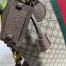Gucci Savoy Small Beige And Ebony Bowling Tote 724654