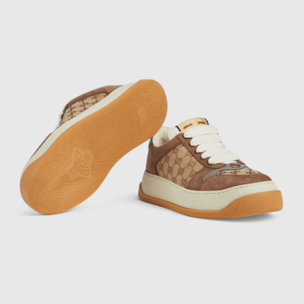 Gucci Screener GG Trainer Beige - Image 4