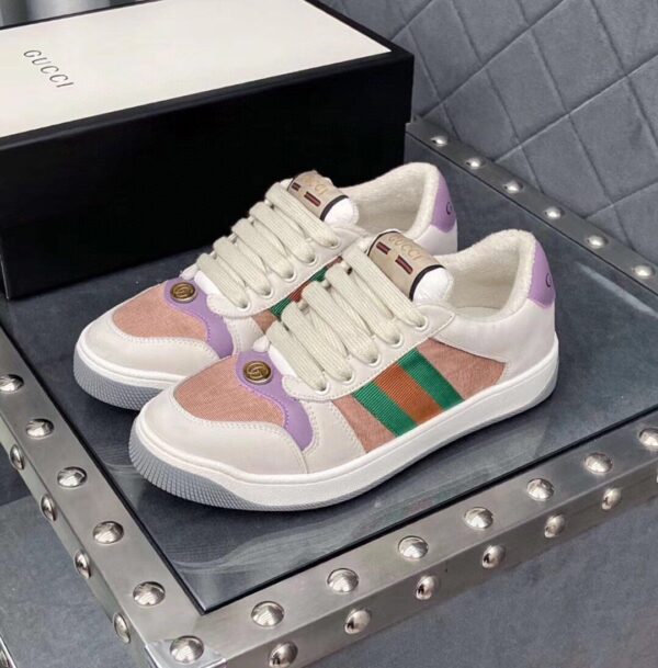 Gucci Screener Sneaker For Men Women EU35 - EU44 - Image 4