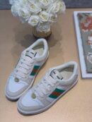 Gucci Screener SneakerSpring/Summer Collection Beige/White Women Shoes
