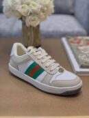 Gucci Screener SneakerSpring/Summer Collection Beige/White Women Shoes