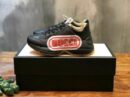 Gucci Sega Anchor Rhyton Dad Sneakers 619896Spring/Summer 2020 Collection, Black Women Shoes