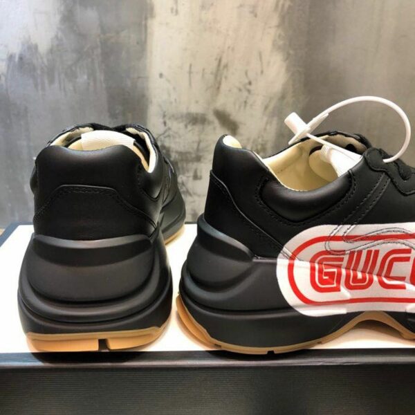Gucci Sega Anchor Rhyton Dad Sneakers 619896Spring/Summer 2020 Collection, Black Women Shoes - Image 9