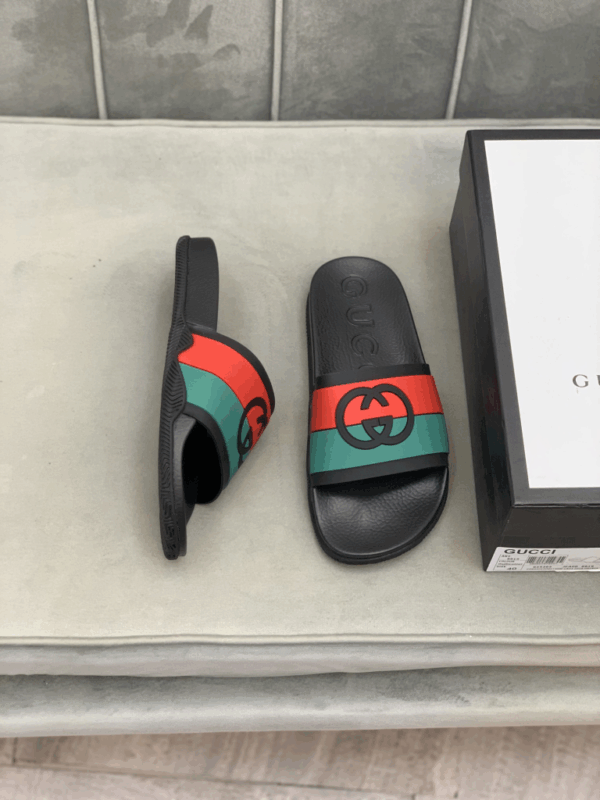Gucci Slide Interlocking Black EU36 - EU45 - Image 3