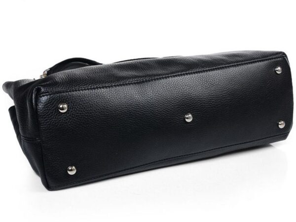 Gucci Soho Medium Leather Tote Black - Image 4