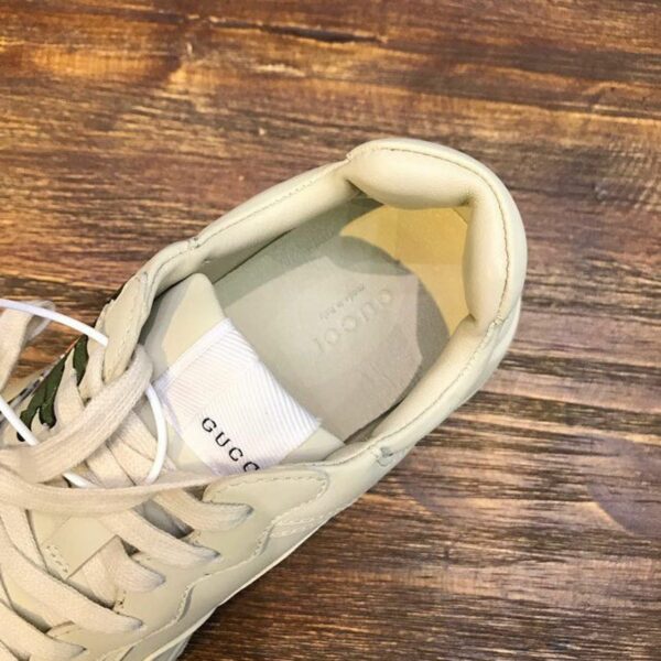 Gucci Strawberry Rhyton Dad Sneakers 619896Spring/Summer 2020 Collection, White Women Shoes - Image 6