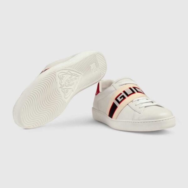 Gucci Stripe Leather Sneaker EU36 - EU45 - Image 3